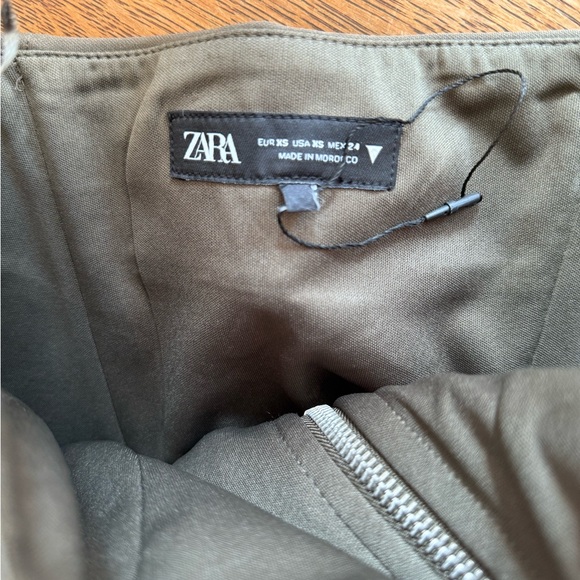 NWOT Zara STRAPLESS TOP WITH POCKETS - Picture 5 of 9